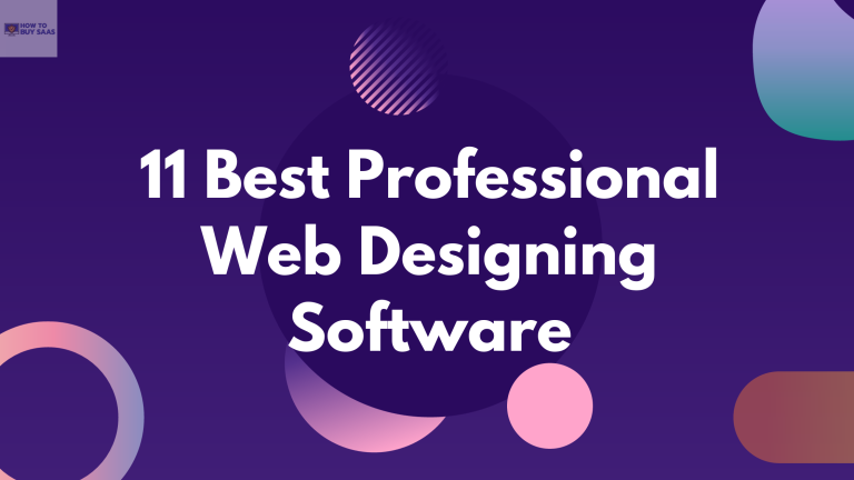 11 Best Professional Web Designing Software
