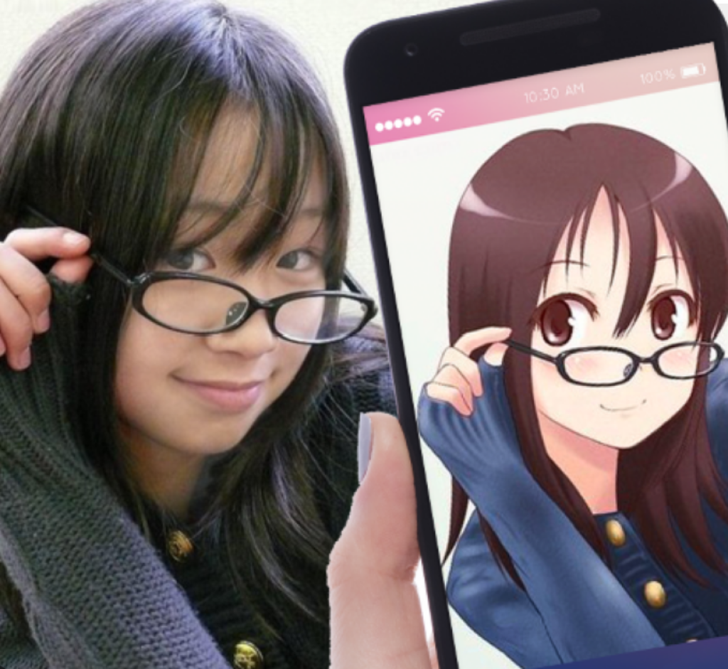 anime filter app to recreate your selfie