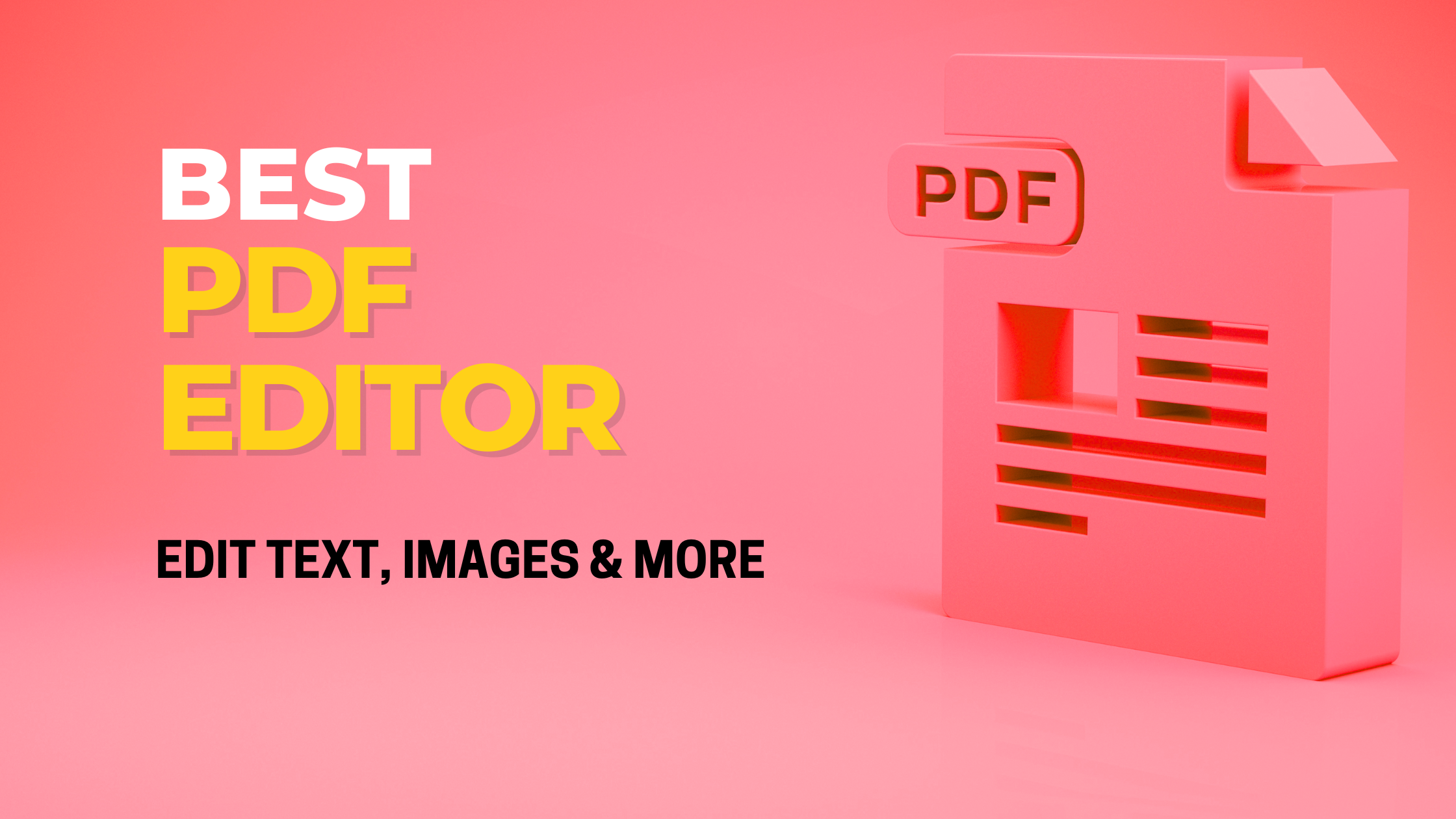 Best PDF Editor