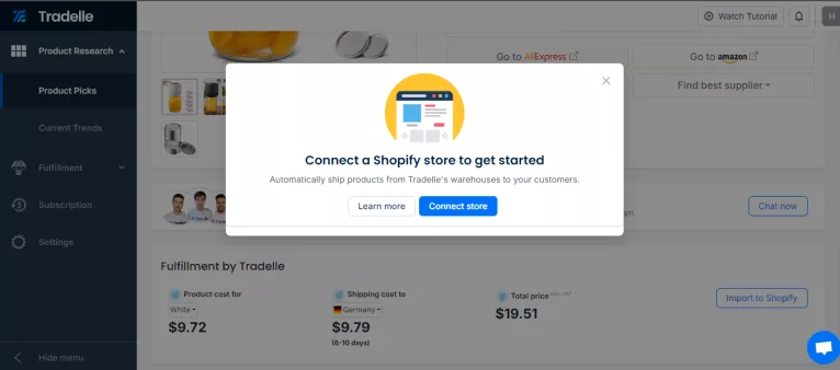 shopify import