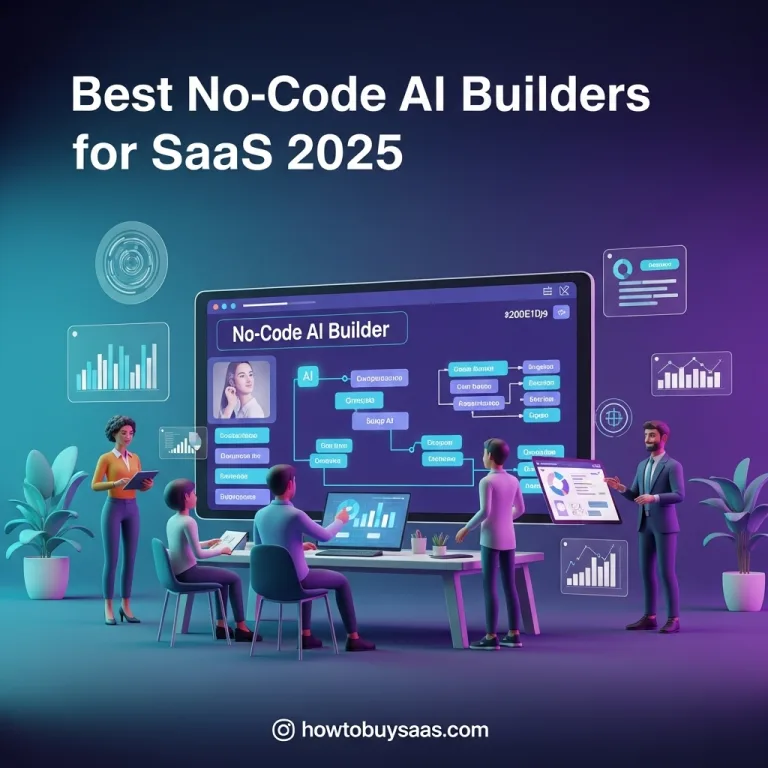 Best No-Code AI Builders for SaaS in 2025: Build Smarter Without Coding