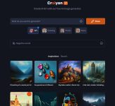 Craiyon Homepage